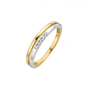 Bico Briljant ring Enze 0.04 crt H/Si