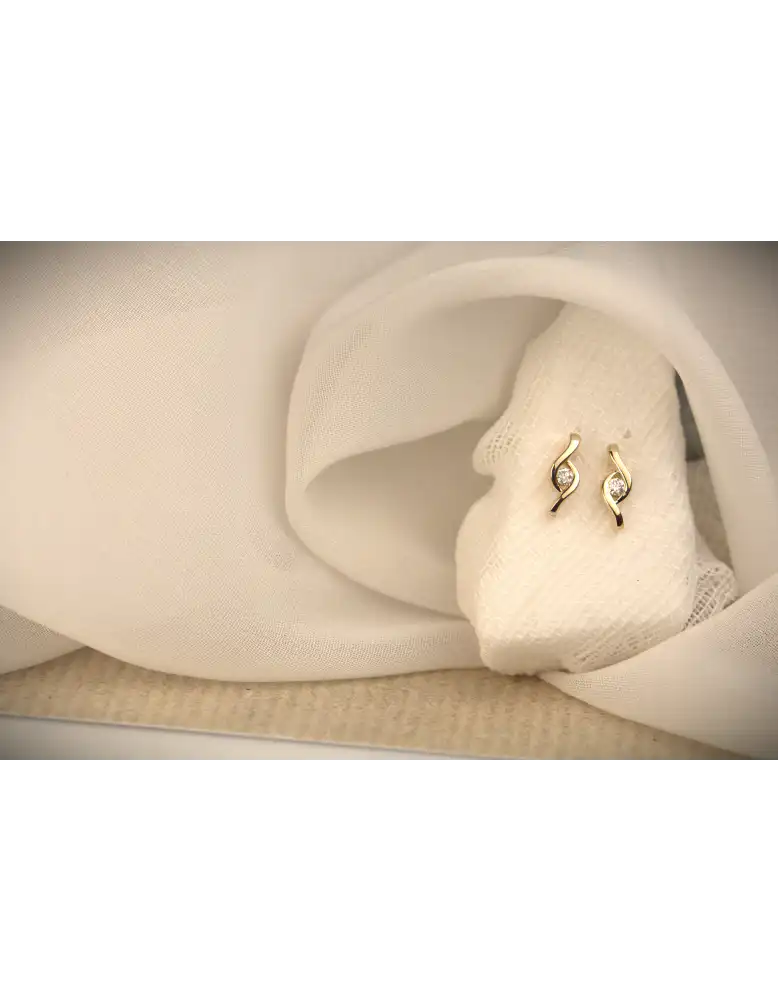 GG Briljant oorsieraden Lanzo 2 x 0.03 crt H/Si